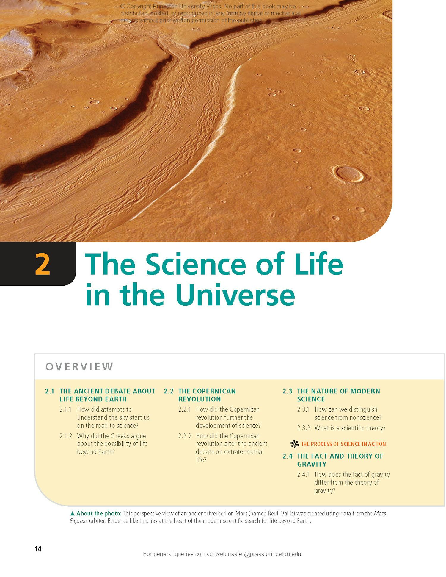 Life in the Universe, 5th Edition Princeton University Press