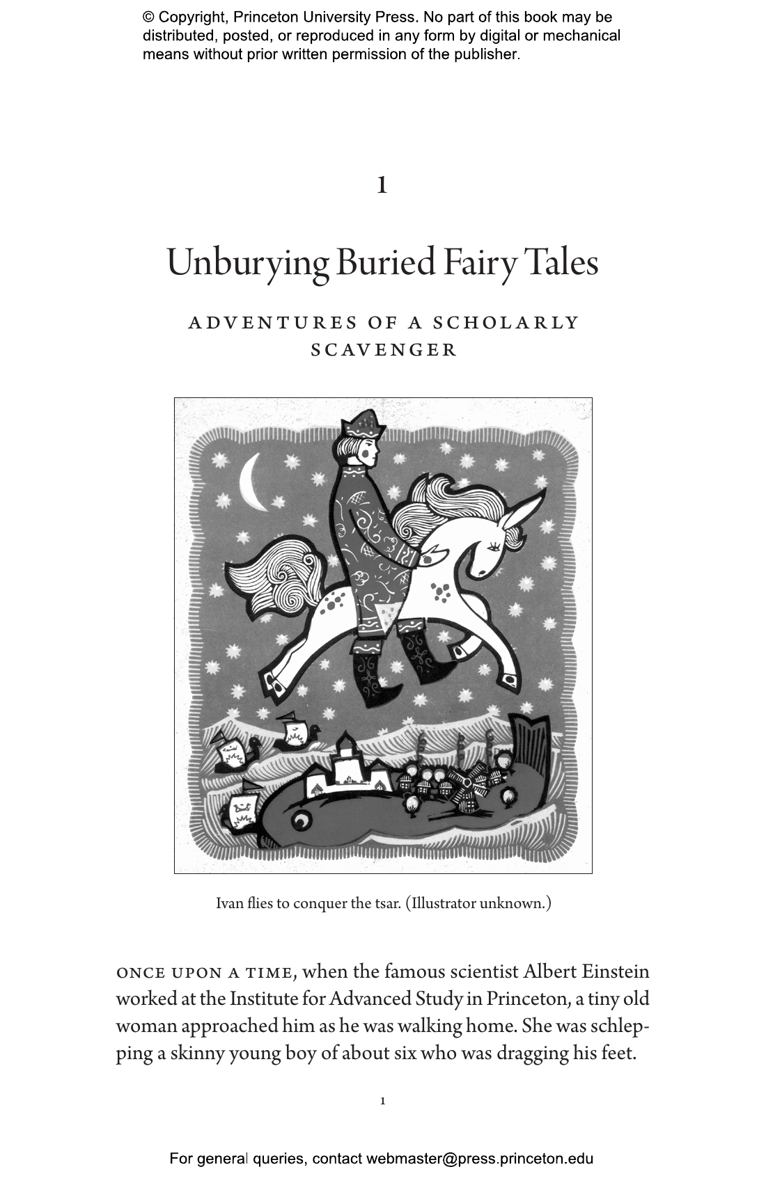 Honoring fairy tales  Princeton University Press