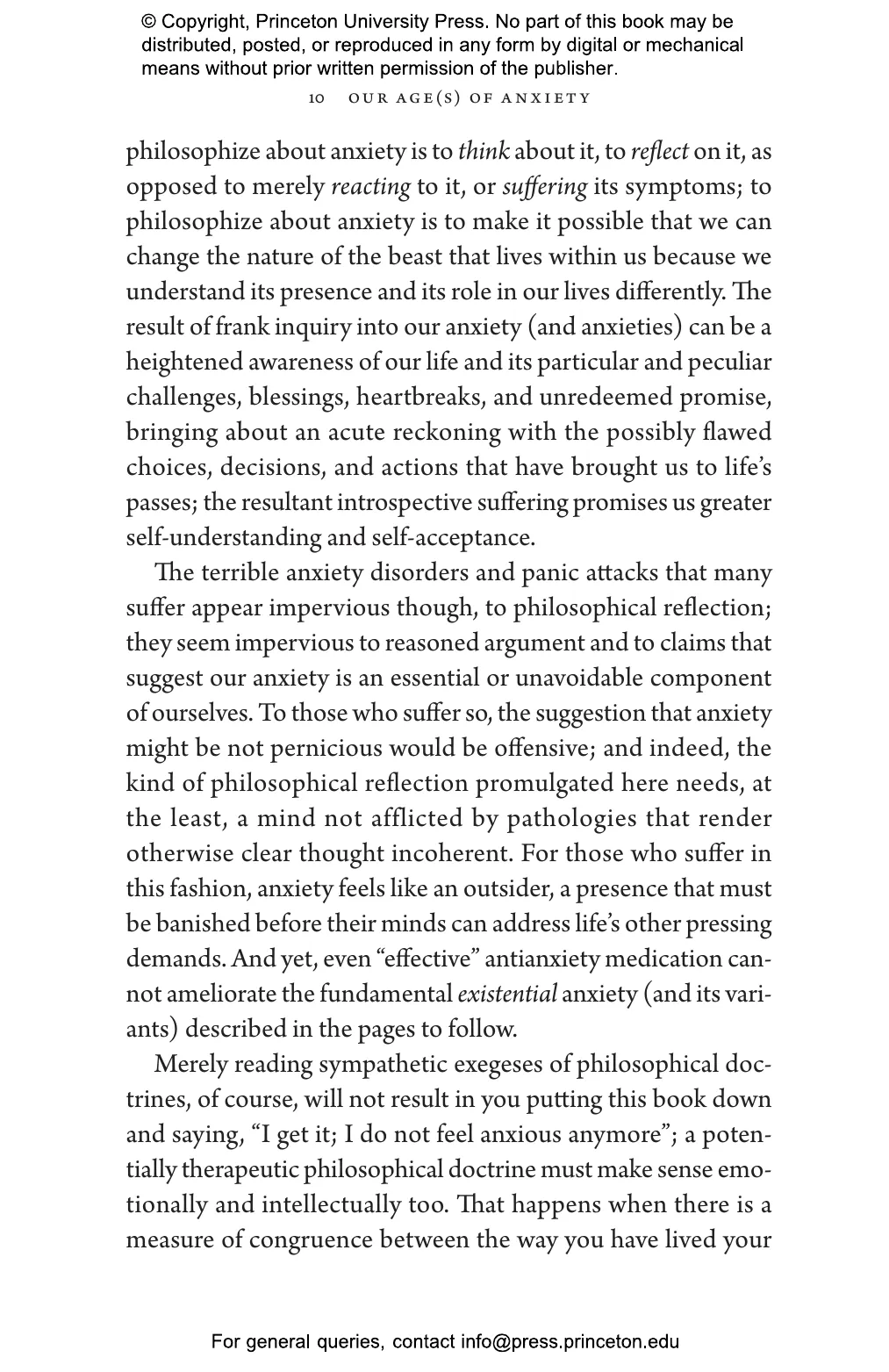 Anxiety | Princeton University Press