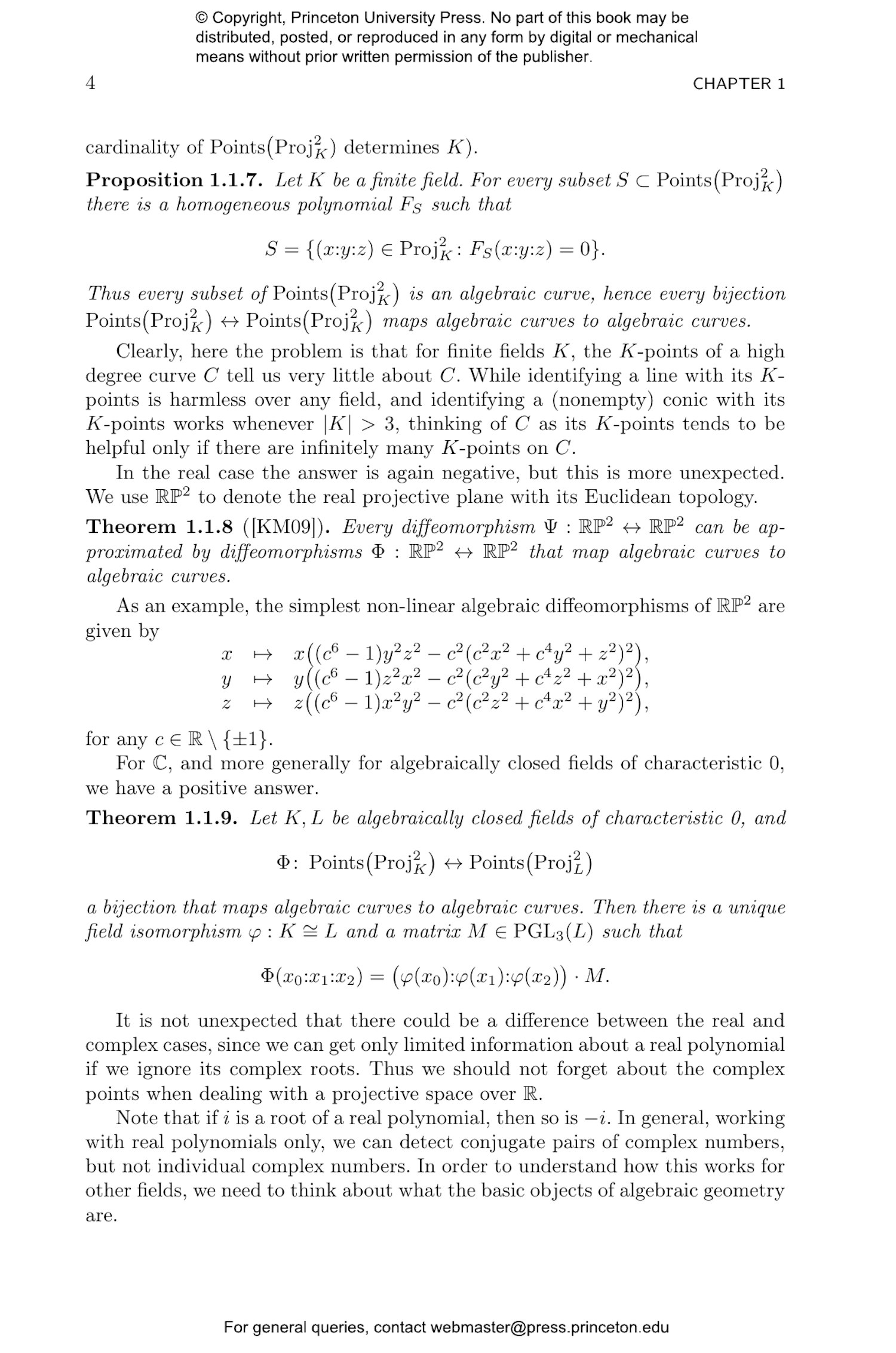 What Determines an Algebraic Variety? | Princeton University Press