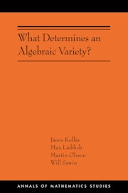 What Determines an Algebraic Variety?
