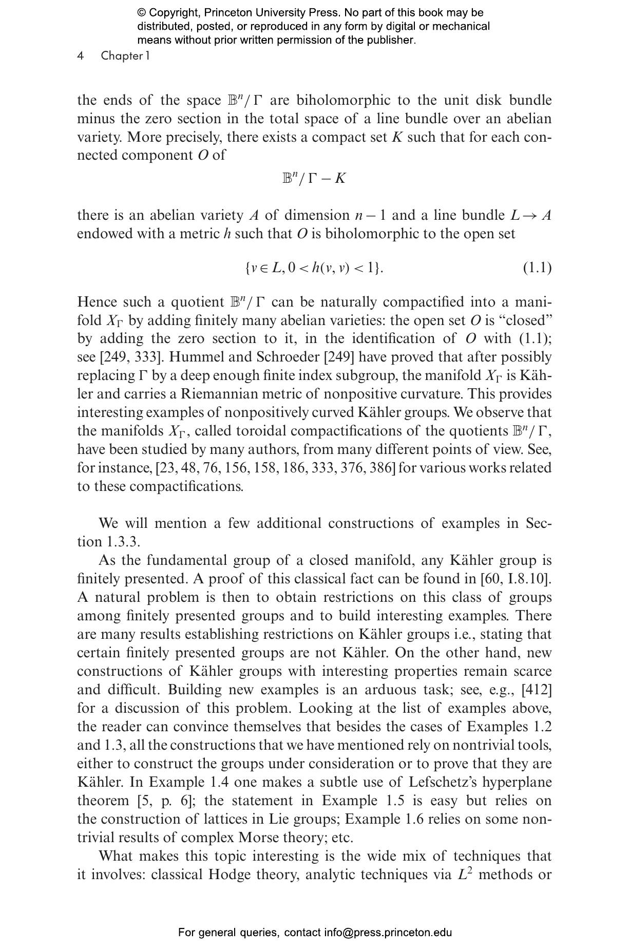 Lectures on Kähler Groups | Princeton University Press