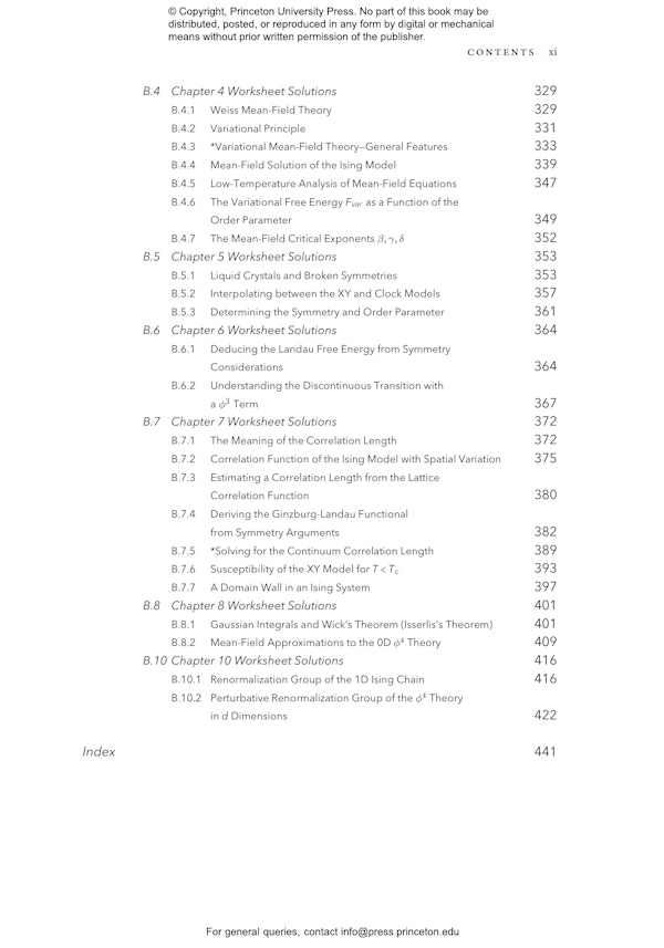 Statistical Mechanics of Phases and Phase Transitions | Princeton ...