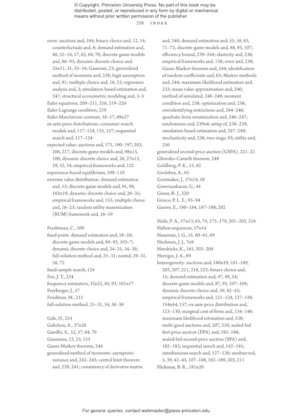 Structural Econometric Modeling in Industrial Organization and ...