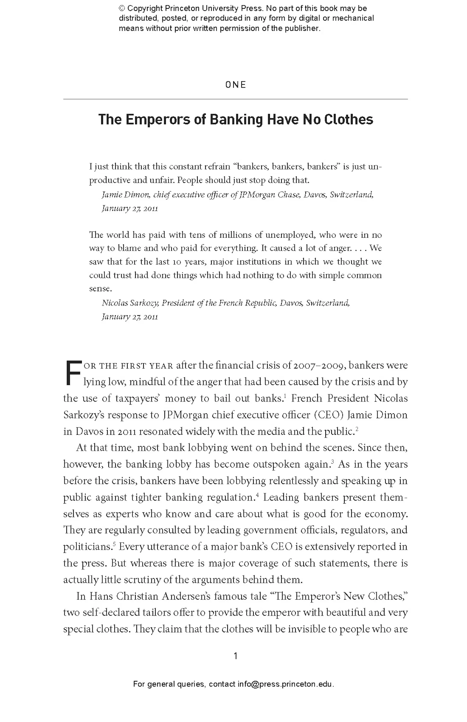 The Bankers’ New Clothes | Princeton University Press