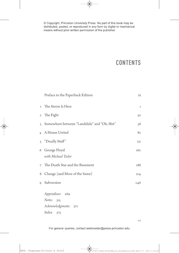 The Bitter End Princeton University Press