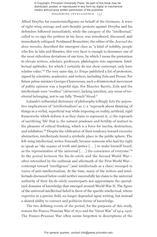 Disarming Intelligence | Princeton University Press