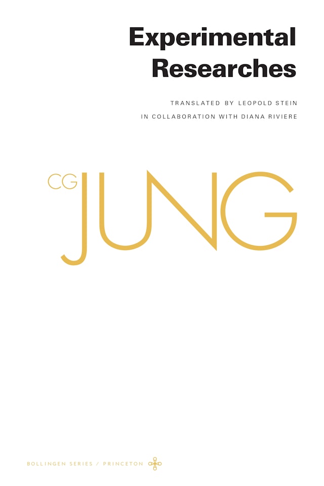 Collected Works of C. G. Jung, Volume 2