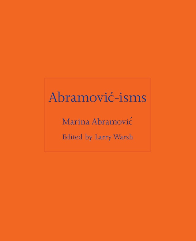 Abramović-isms