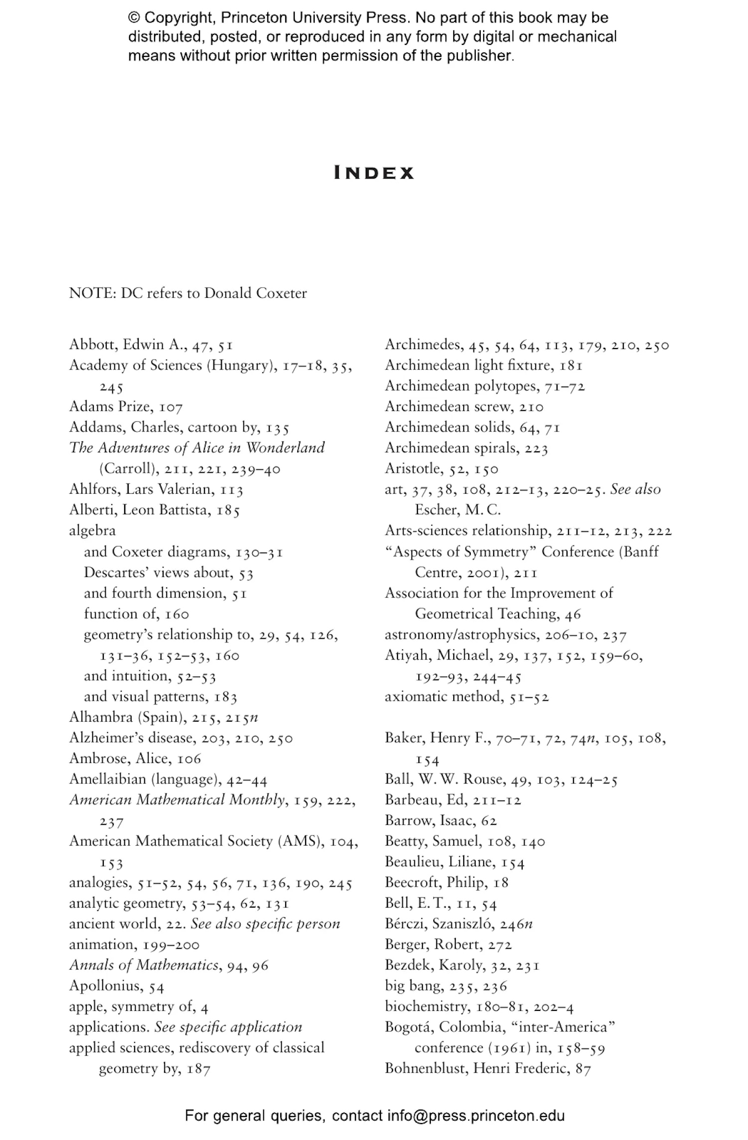 The Man Who Saved Geometry | Princeton University Press