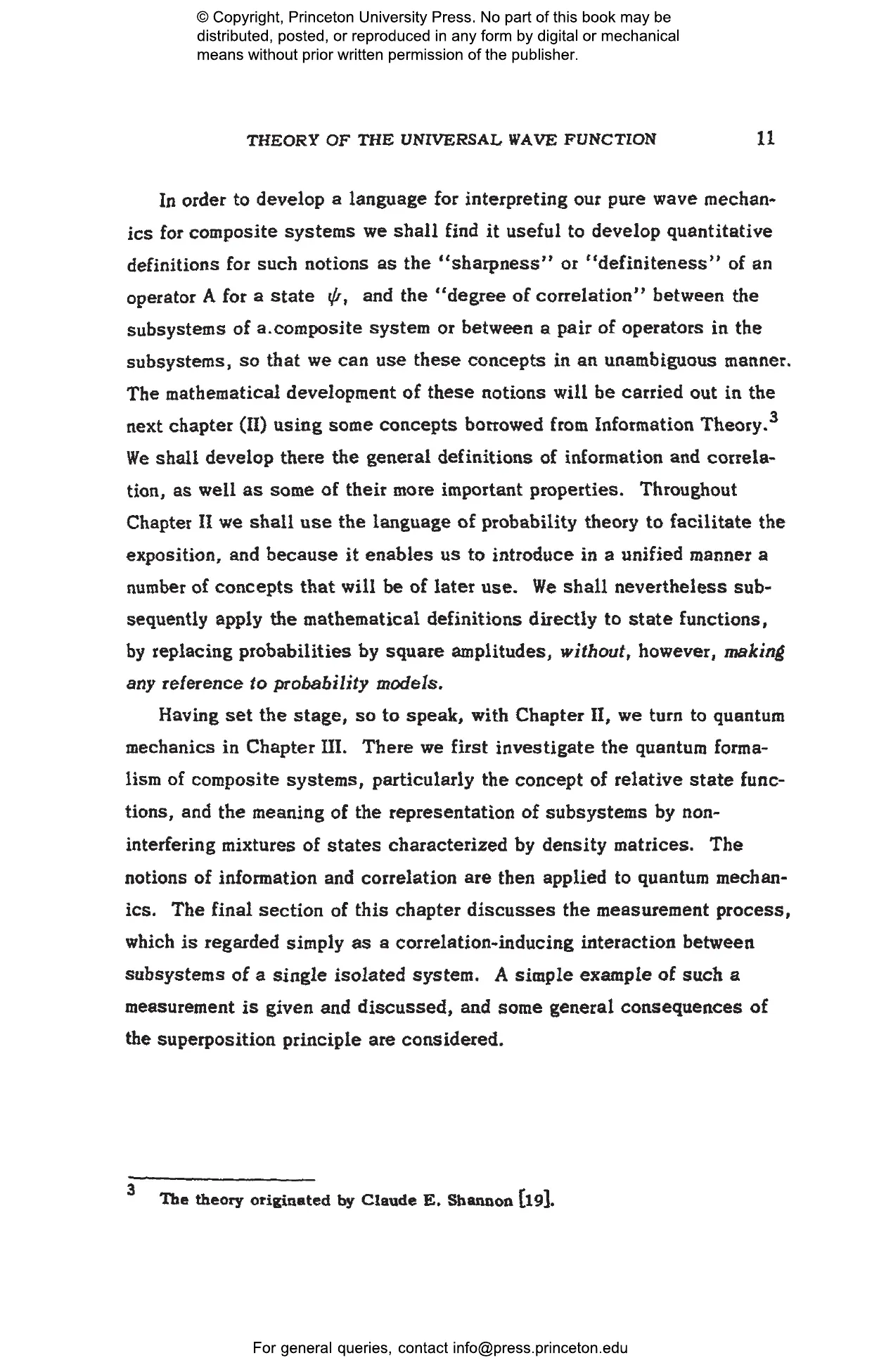 The Many-Worlds Interpretation of Quantum Mechanics | Princeton