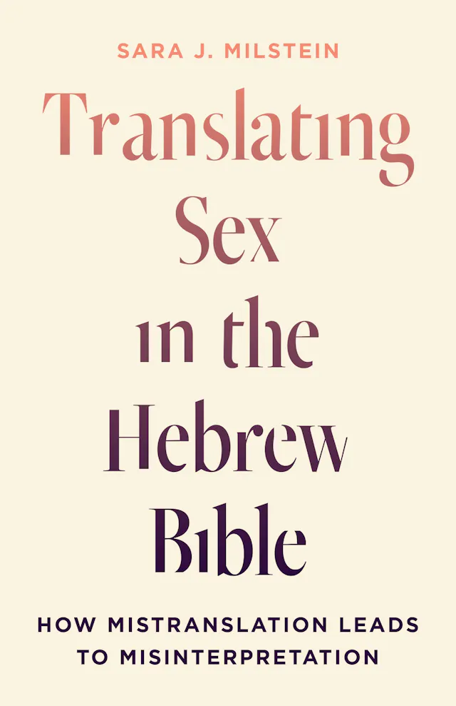 Translating Sex in the Hebrew Bible