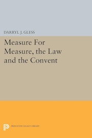 Measure For Measure, the Law and the Convent