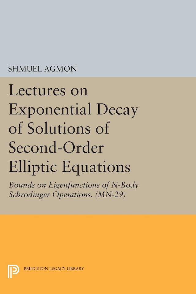 Lectures on Exponential Decay of Solutions of Second-Order Elliptic Equations