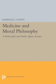 Medicine and Moral Philosophy