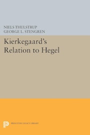 Kierkegaard's Relation to Hegel