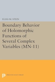 Boundary Behavior of Holomorphic Functions of Several Complex Variables. (MN-11)