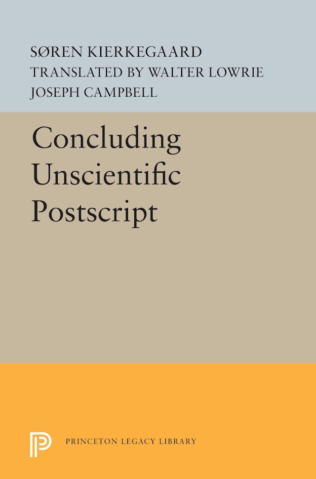 Concluding Unscientific Postscript
