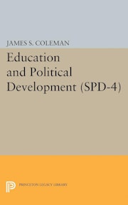 Education and Political Development. (SPD-4), Volume 4