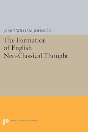 Formation of English Neo-Classical Thought
