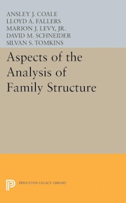 Aspects of the Analysis of Family Structure