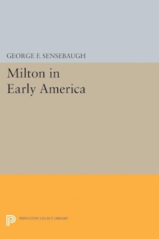 Milton in Early America