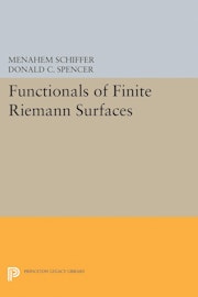 Functionals of Finite Riemann Surfaces