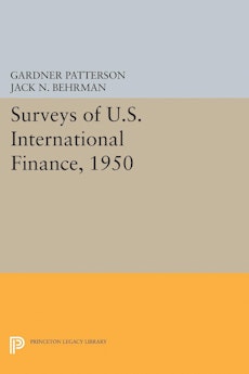 Surveys of U.S. International Finance, 1950