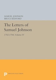 The Letters of Samuel Johnson, Volume IV