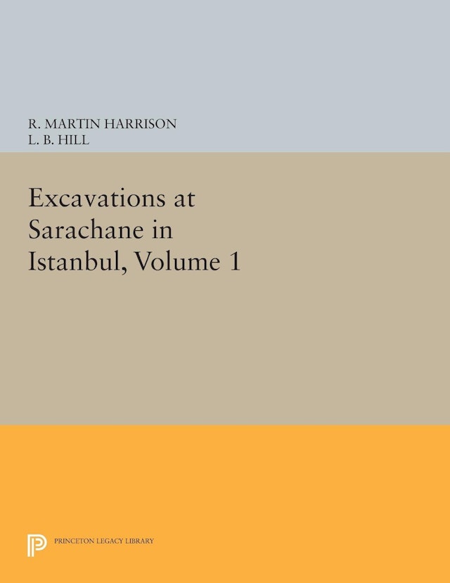 Excavations at Sarachane in Istanbul, Volume 1