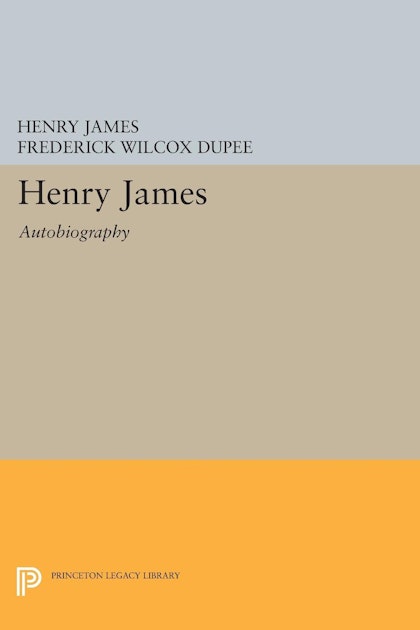 Henry James Princeton University Press