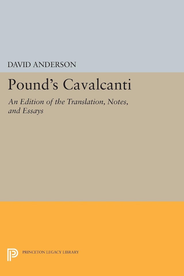 Pound's <i>Cavalcanti</i>