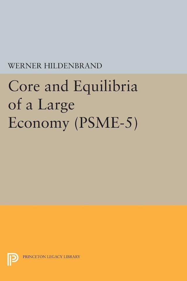 Core and Equilibria of a Large Economy. (PSME-5)