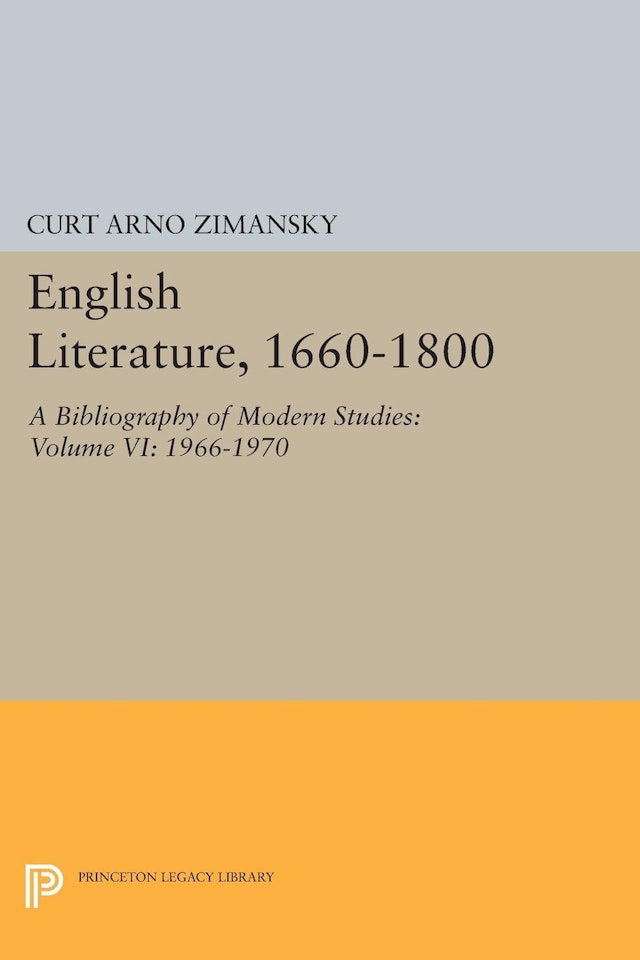 English Literature, 1660-1800