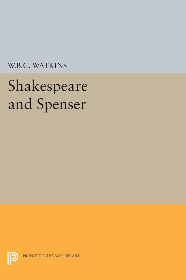 Shakespeare and Spenser