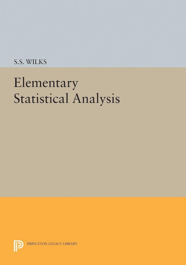 Elementary Statistical Analysis
