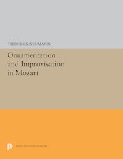 Ornamentation and Improvisation in Mozart
