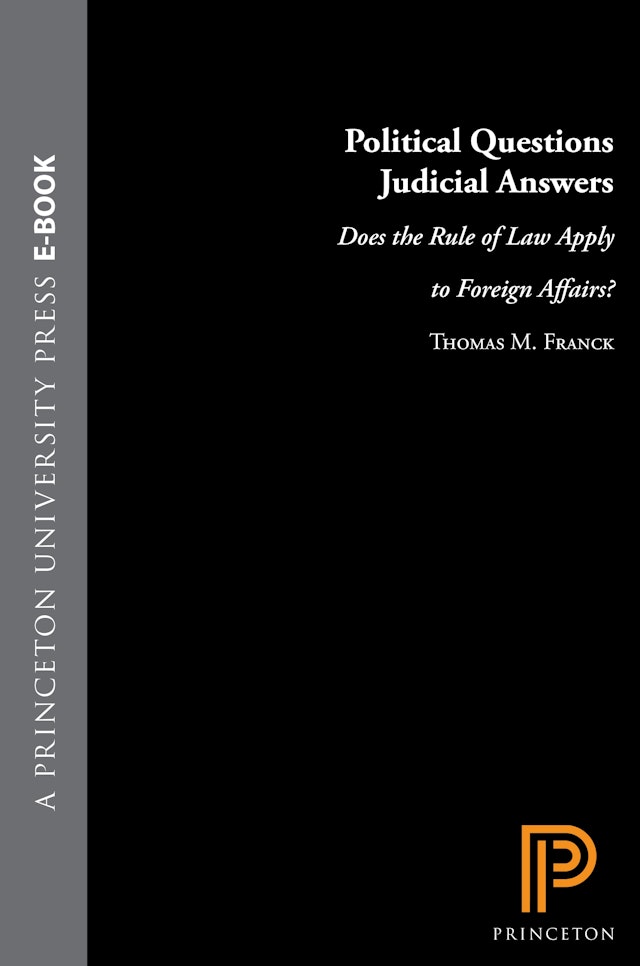 Political Questions Judicial Answers