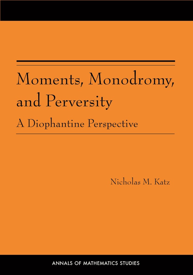 Moments, Monodromy, and Perversity. (AM-159)