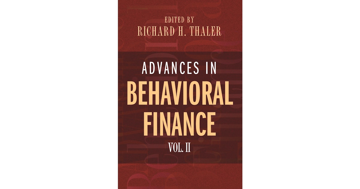behavioral finance books pdf free download