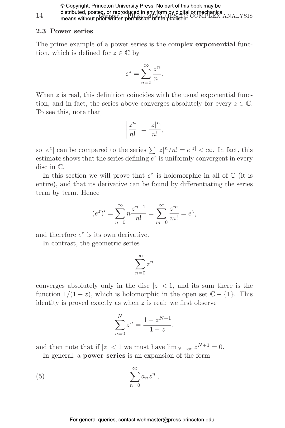 Complex Analysis | Princeton University Press