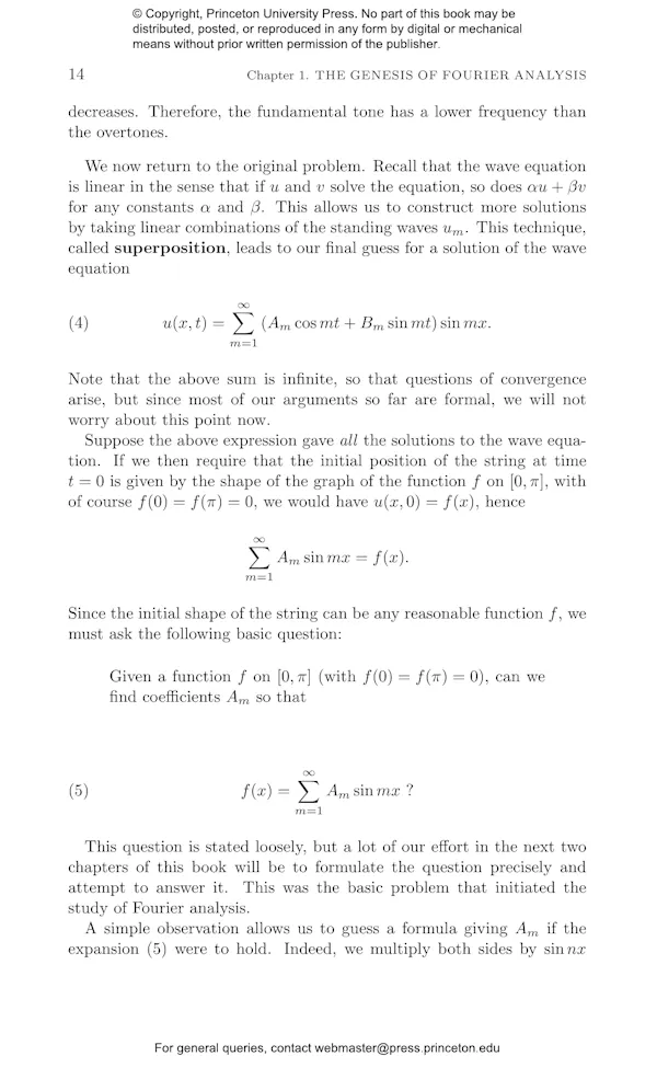 Fourier Analysis | Princeton University Press