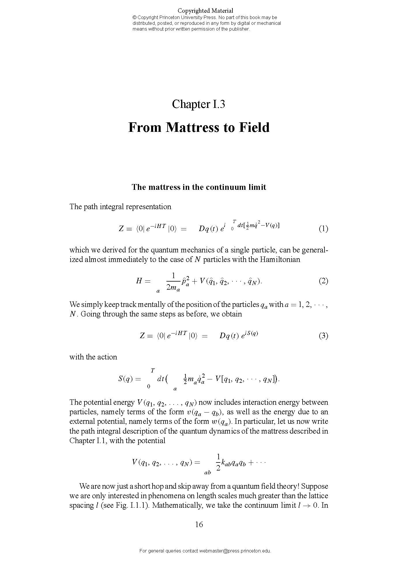 Quantum Field Theory In A Nutshell | Princeton University Press