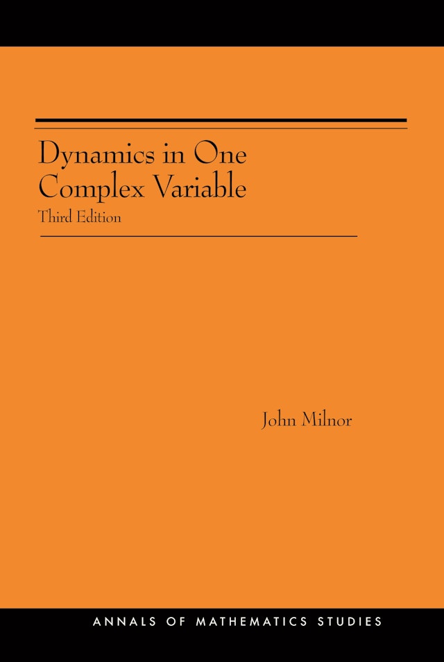 Dynamics in One Complex Variable. (AM-160)