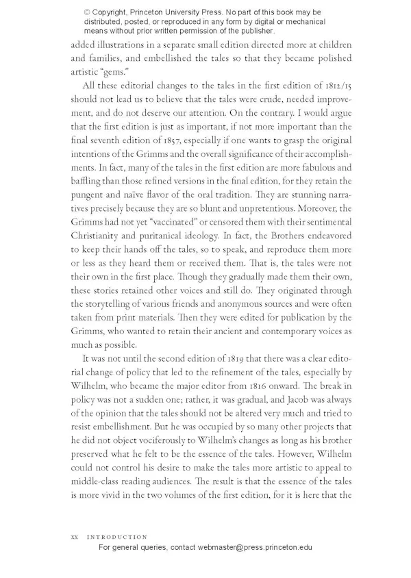 The Original Folk and Fairy Tales of the Brothers Grimm | Princeton ...