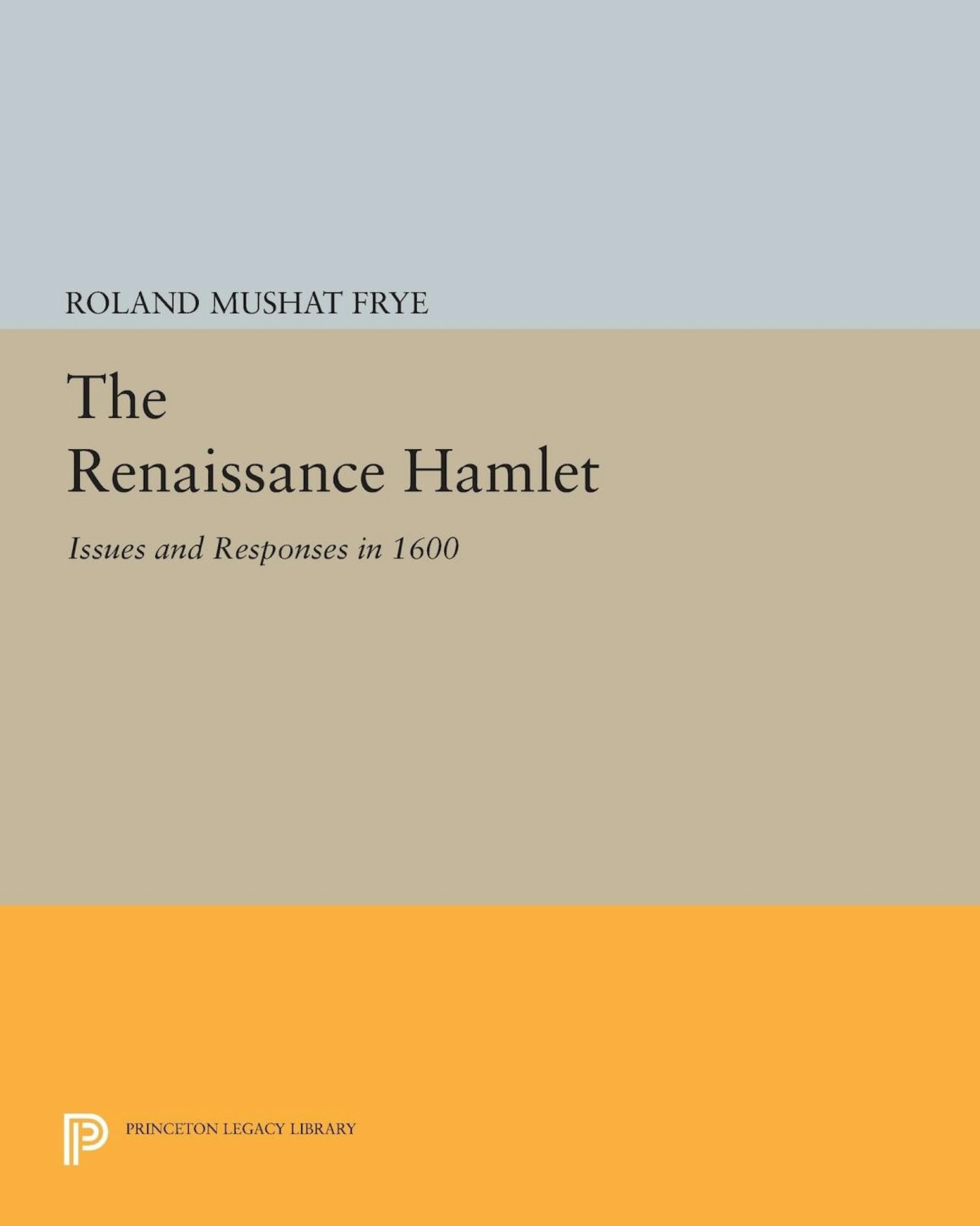 The Renaissance Hamlet Princeton University Press