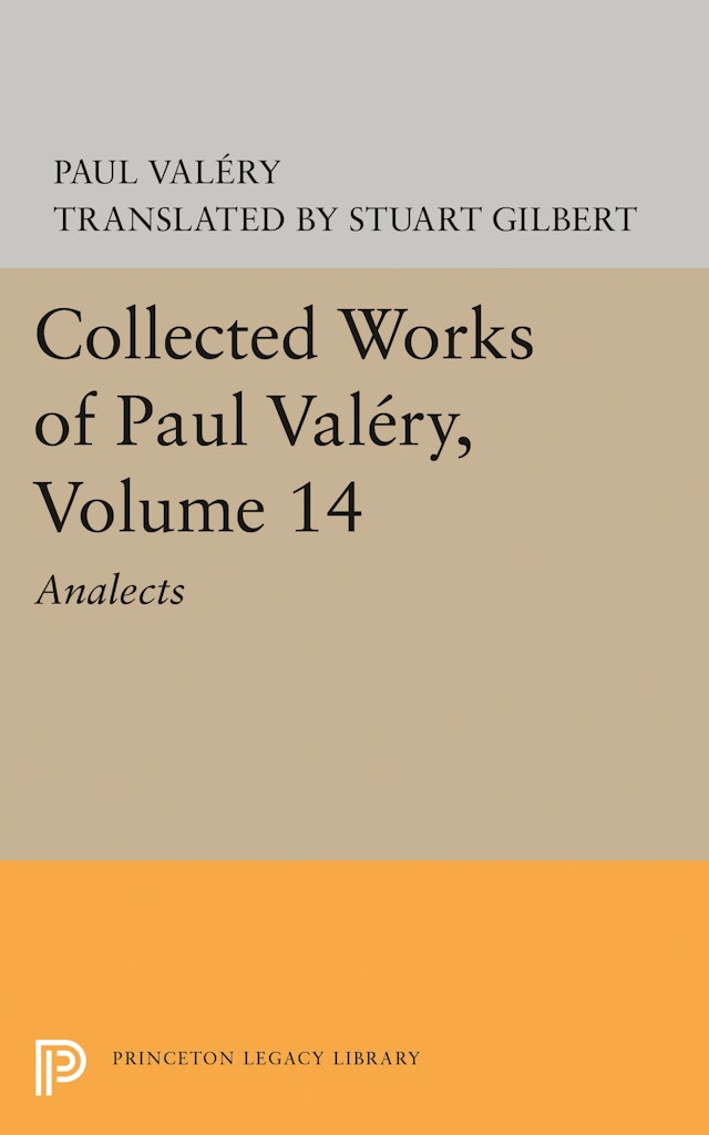 Collected Works of Paul Valery, Volume 14