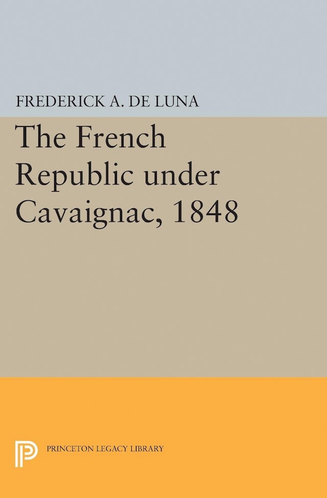The French Republic under Cavaignac, 1848