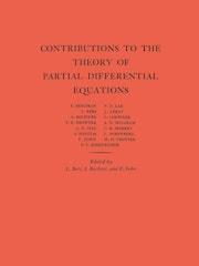 Contributions to the Theory of Partial Differential Equations. (AM-33), Volume 33