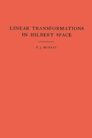 An Introduction to Linear Transformations in Hilbert Space. (AM-4), Volume 4